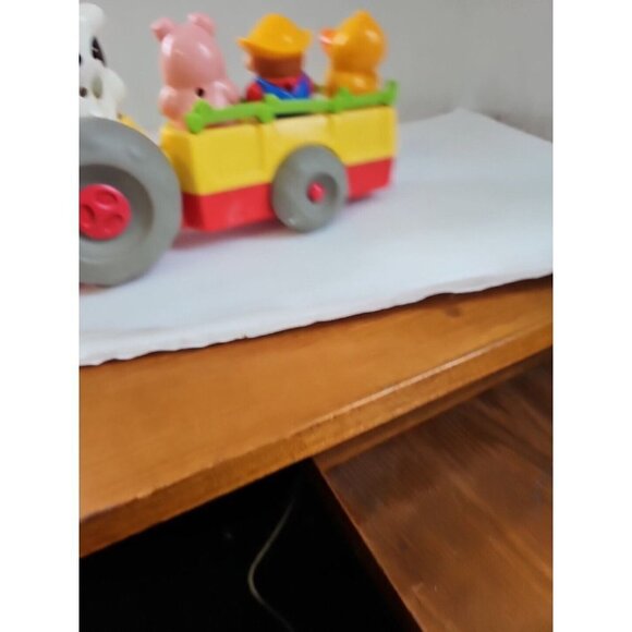 Playskool Fun Tunes Tractor Old MacDonald Had A Farm" Musical Toy NotTested 2002 - Picture 4 of 6